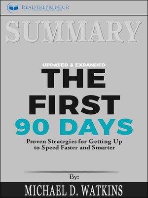 cover image of Summary of the First 90 Days, Updated and Expanded